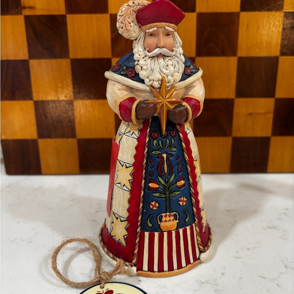 Jim Shore 2014 "Wesolych Swiat"  Polish Santa Figurine